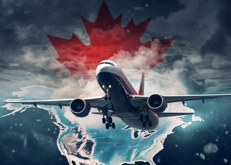 USA to Canada flight time